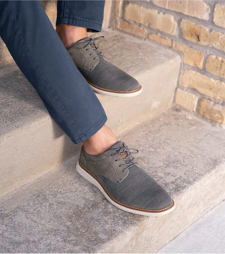 Chase Mixed Media Plain Toe Derby - Wide Width Available - Image 8