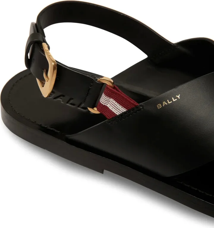Chateau crossover-strap leather sandals - Image 4