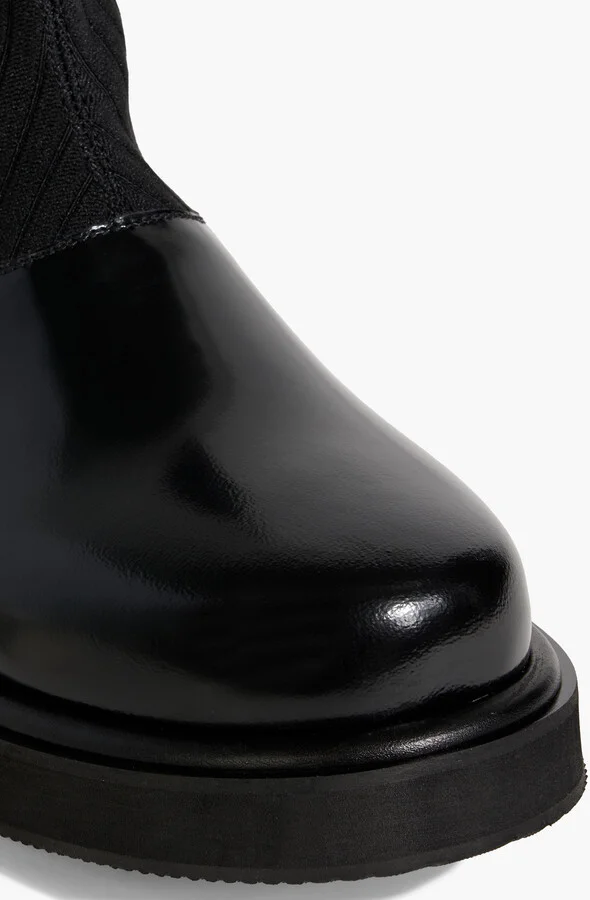 Chayla patent-leather ankle boots - Image 4