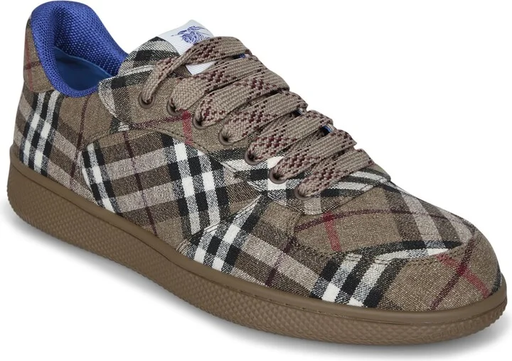 Check Beige Sneaker - Image 2