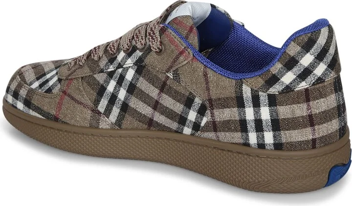 Check Beige Sneaker - Image 3