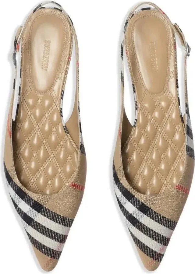 Check Birdie Ballet Flats - Image 4