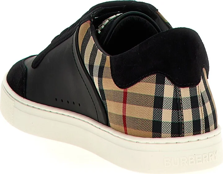 Check Insert Sneakers - Image 3