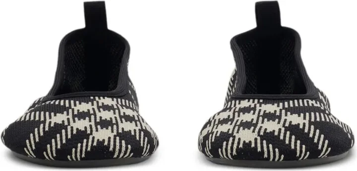 Check Knit Baby ballerinas - Image 3