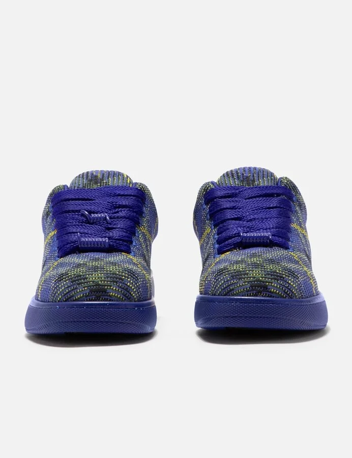 Check Knit Box Sneakers - Image 2