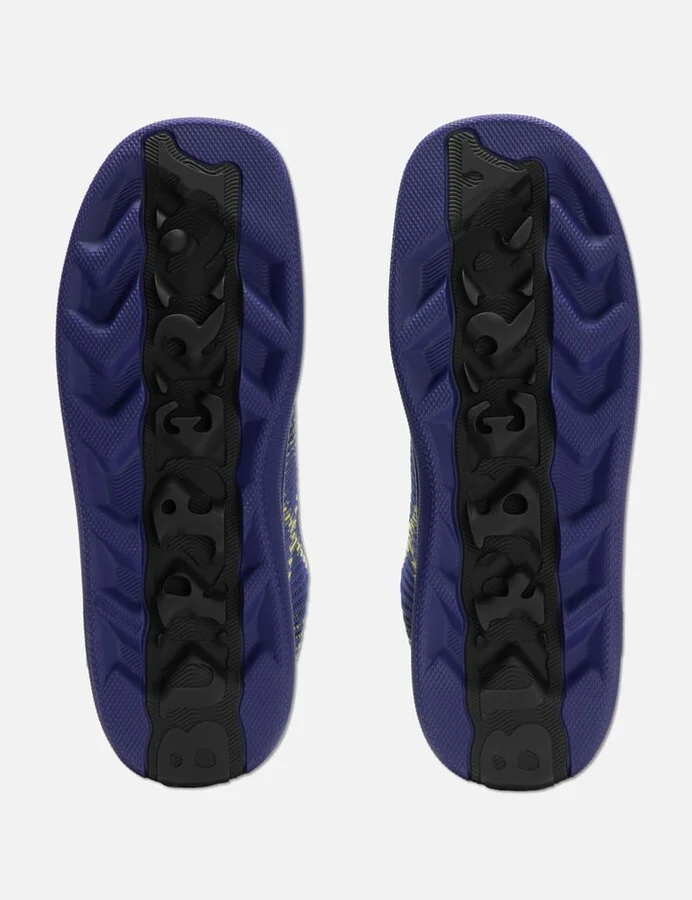 Check Knit Box Sneakers - Image 5
