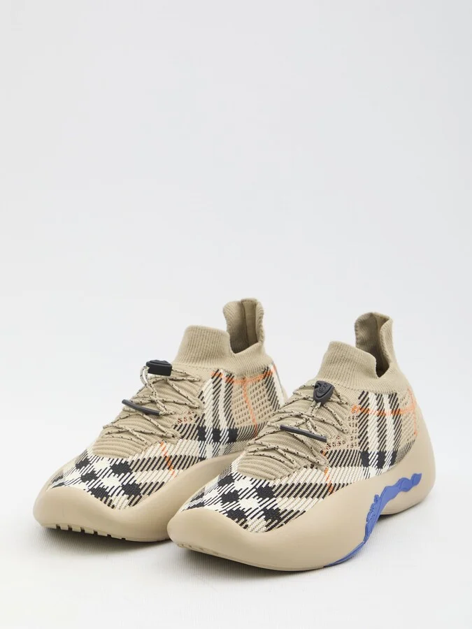 Check Knit Neptune Sneakers - Image 2