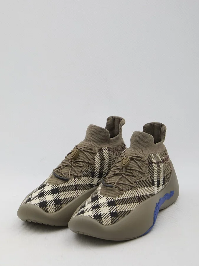 Check Knit Neptune Sneakers - Image 2