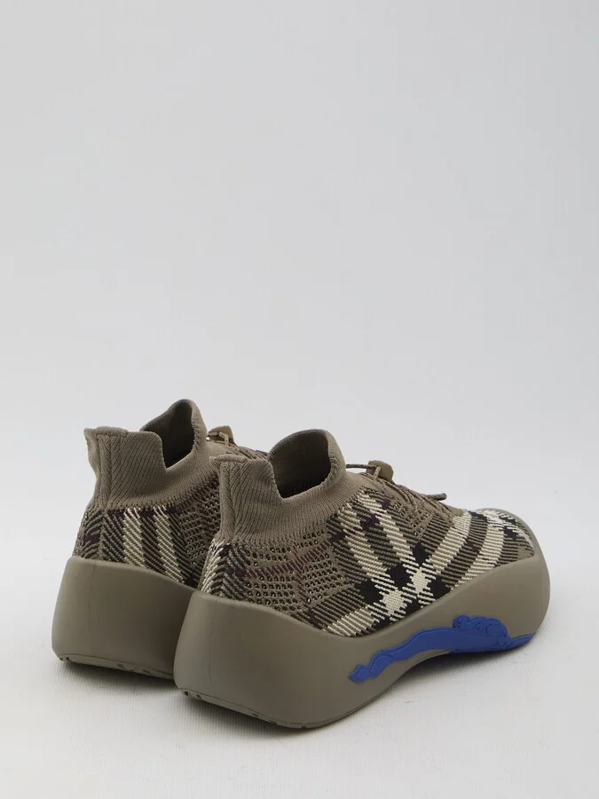 Check Knit Neptune Sneakers - Image 3
