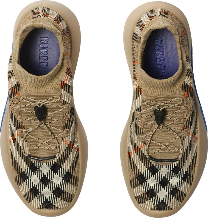Check Knit Neptune Sneakers - Image 5