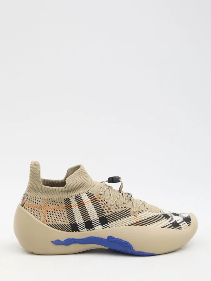 Check Knit Neptune Sneakers