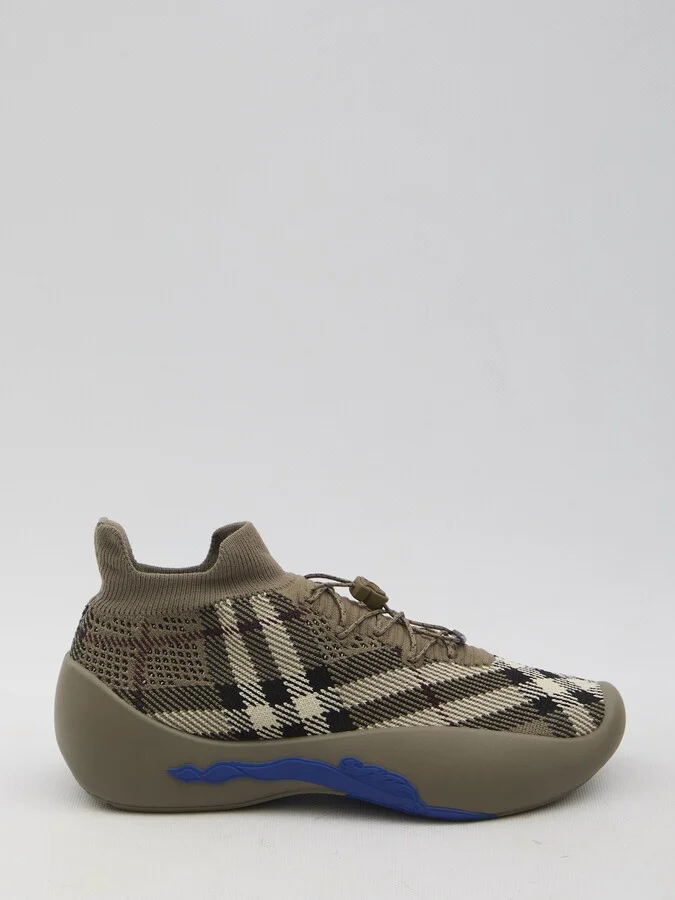 Check Knit Neptune Sneakers
