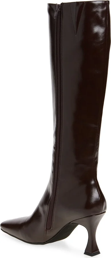 Check Mate Knee High Boot
