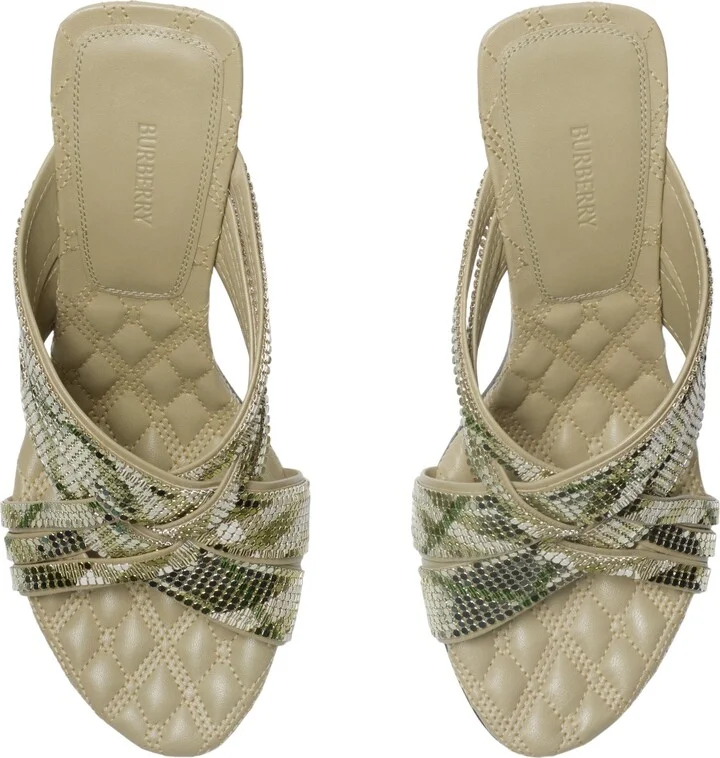 Check Mesh Cabana Maille Mules - Image 5