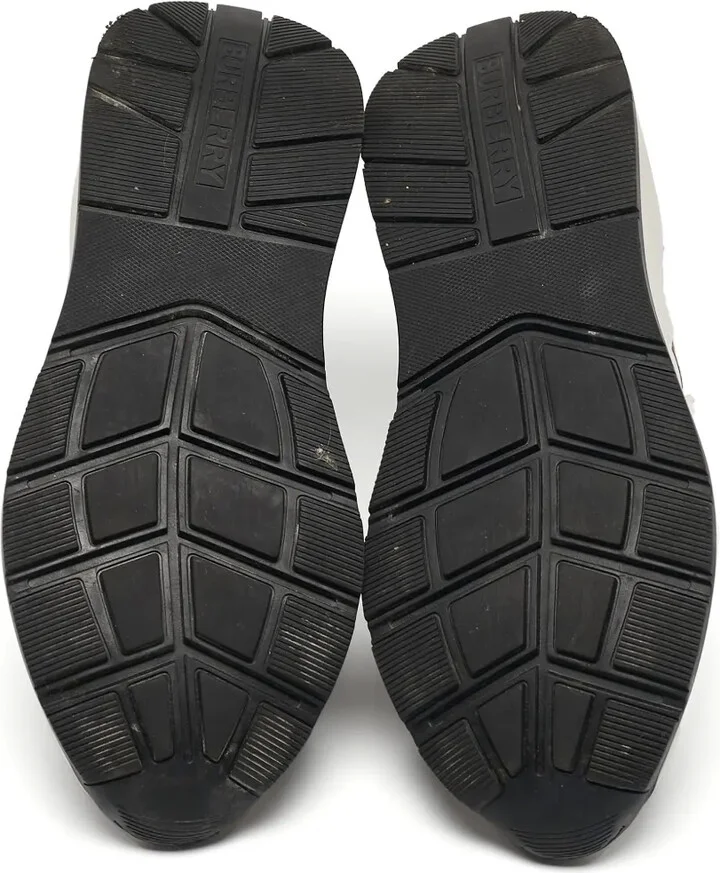 Check-Pattern Platform Sneakers - Image 4