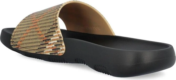 Check Pattern Slip-on Slides - Image 3
