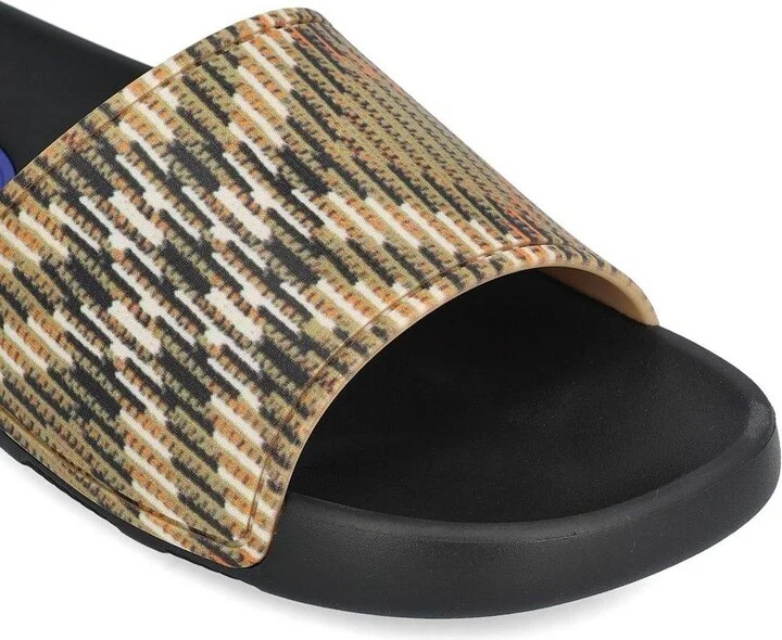 Check Pattern Slip-on Slides - Image 4