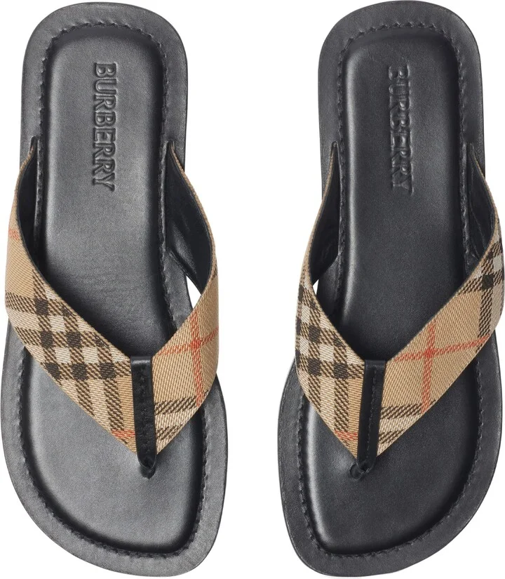 Check Pavilion Sandals - Image 5