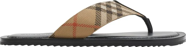 Check Pavilion Sandals