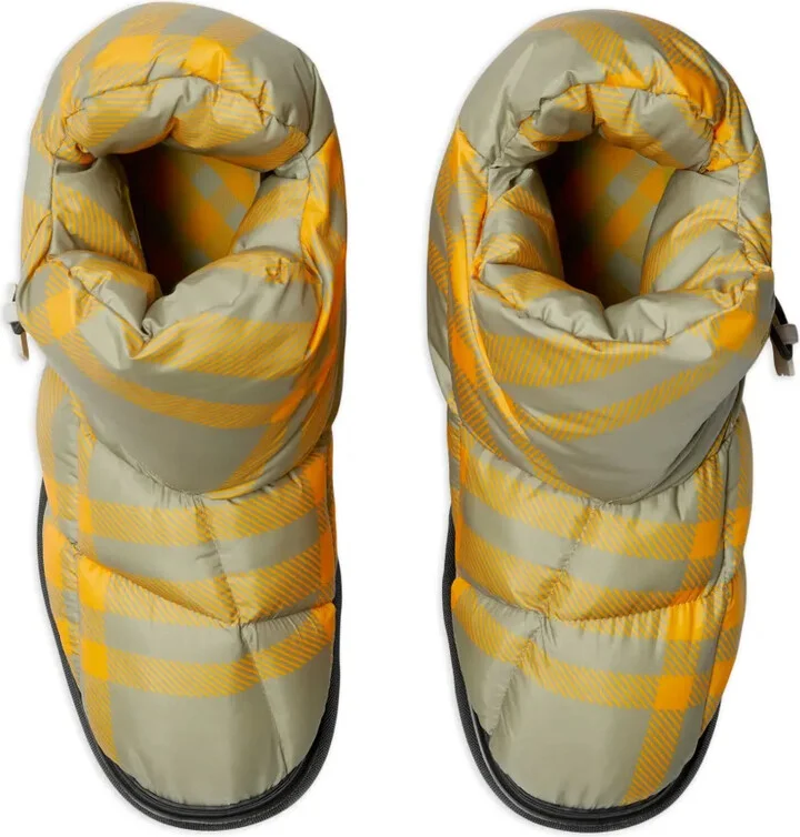 Check Pillow padded ankle boots - Image 4