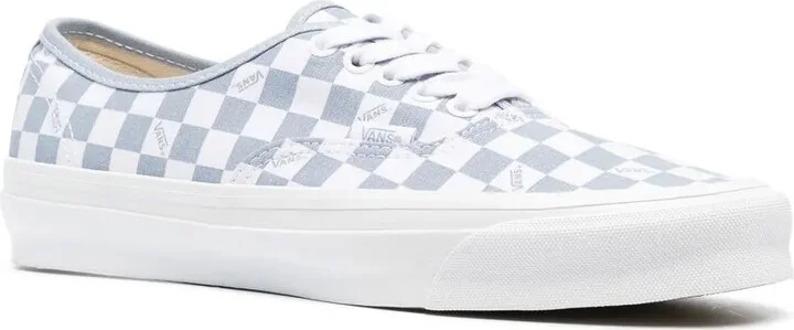 Check-Print Sneakers - Image 2