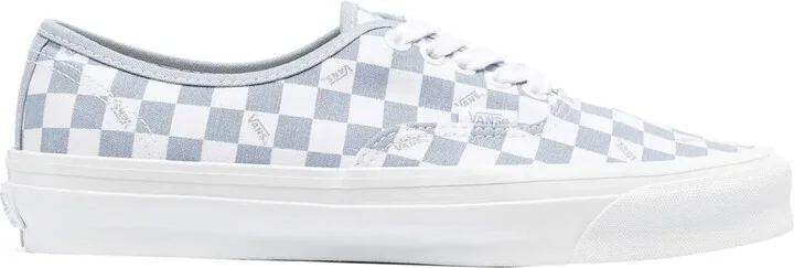 Check-Print Sneakers