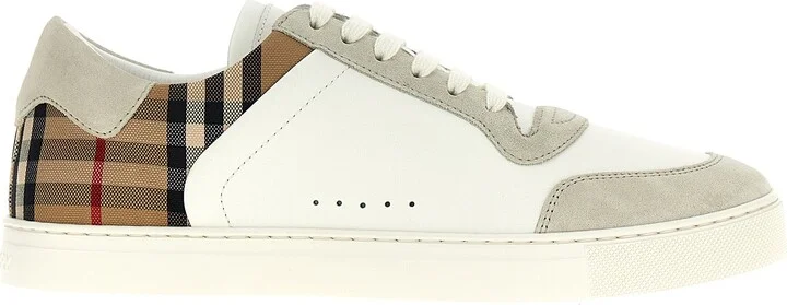 Check Sneakers White