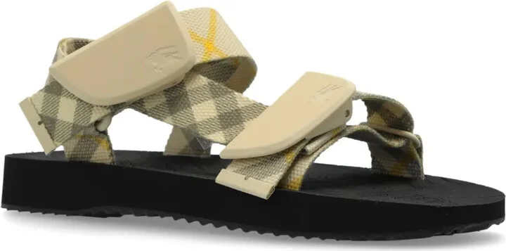 Check Trek double-strap sandals - Image 2