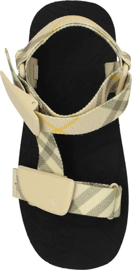 Check Trek double-strap sandals - Image 4