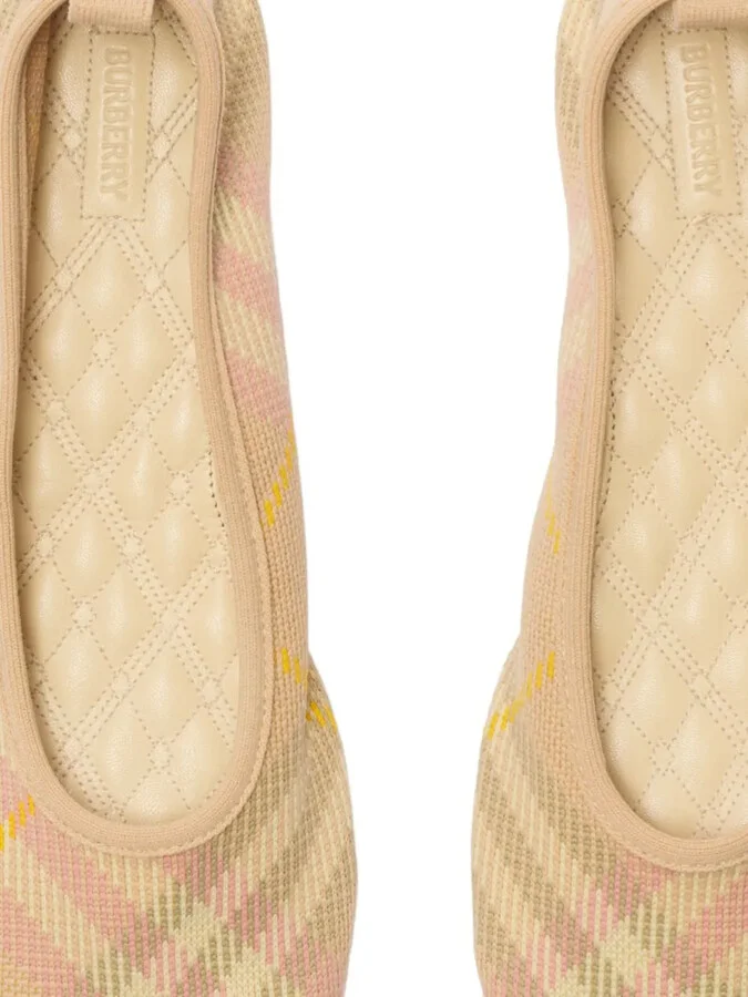 Checked Ballerina Shoes - Image 2