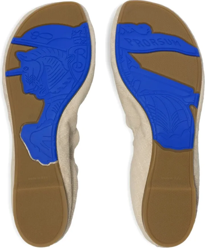 Checked Ballet Flats - Image 5