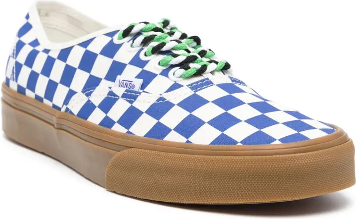 Checked Canvas Sneakers - Image 2