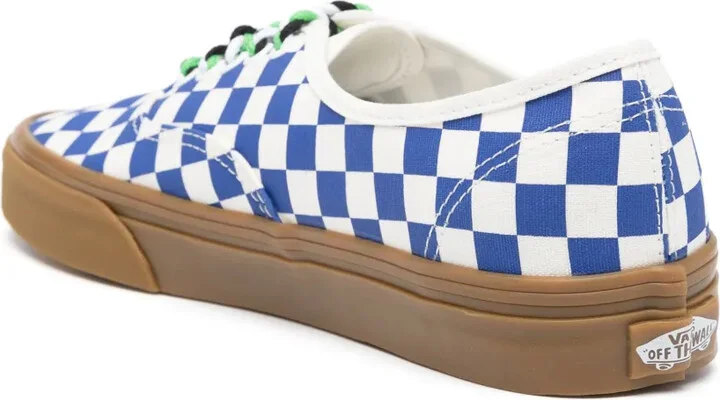 Checked Canvas Sneakers - Image 3