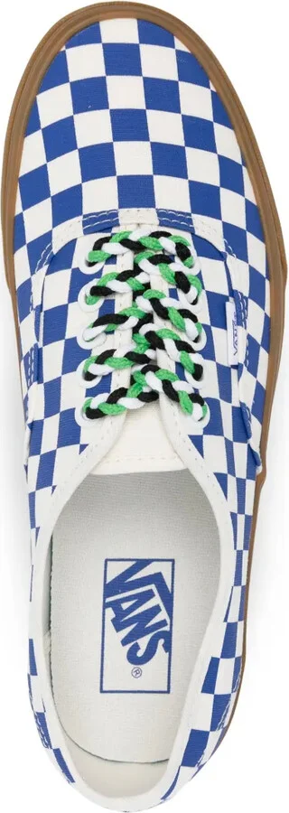 Checked Canvas Sneakers - Image 4
