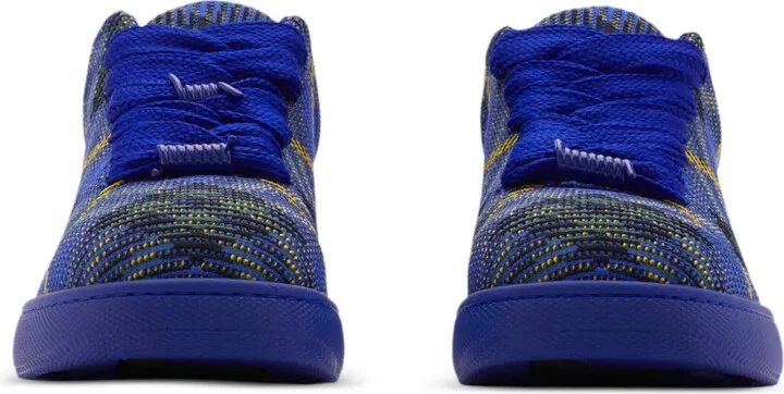 Checked Knitted Sneakers - Image 2