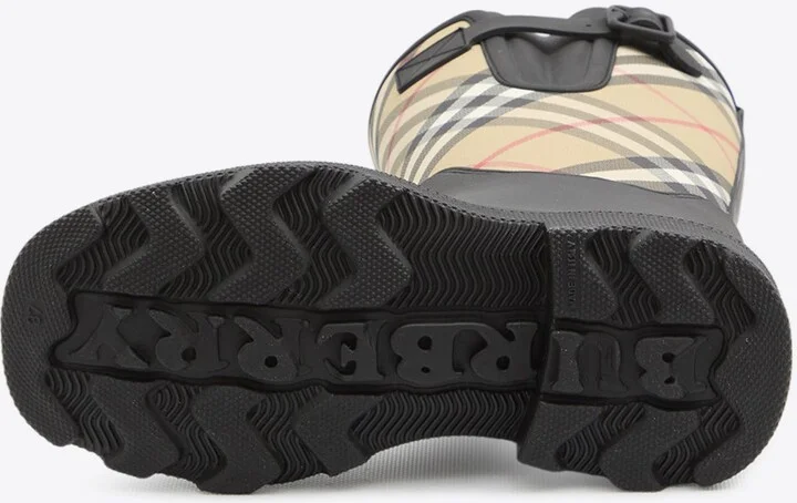 Checked Rain Boots - Image 3