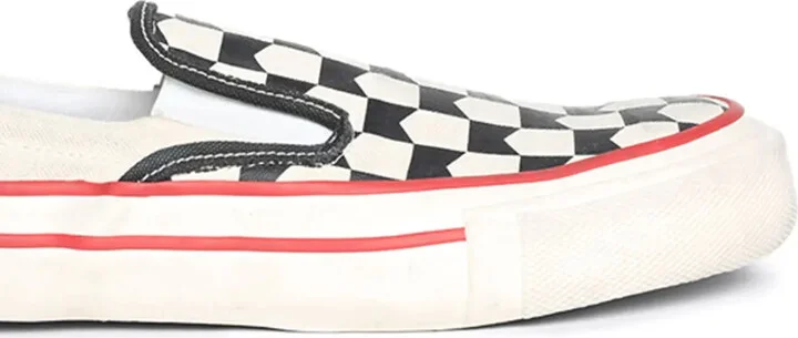 Checked Slip-On Sneakers - Image 2