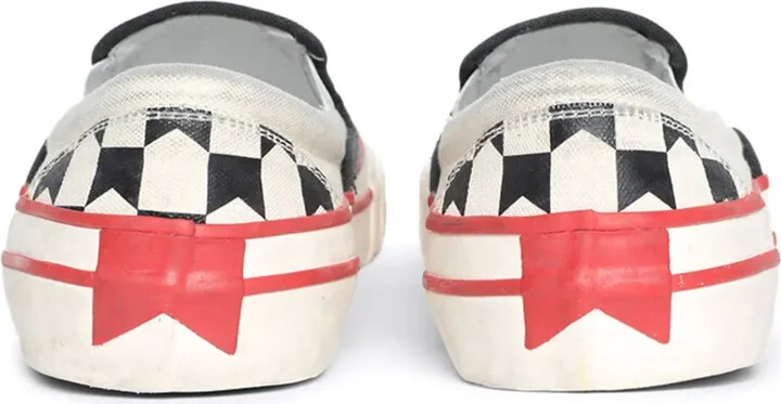 Checked Slip-On Sneakers - Image 3