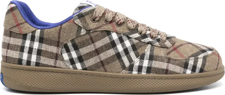 Checked Sneakers