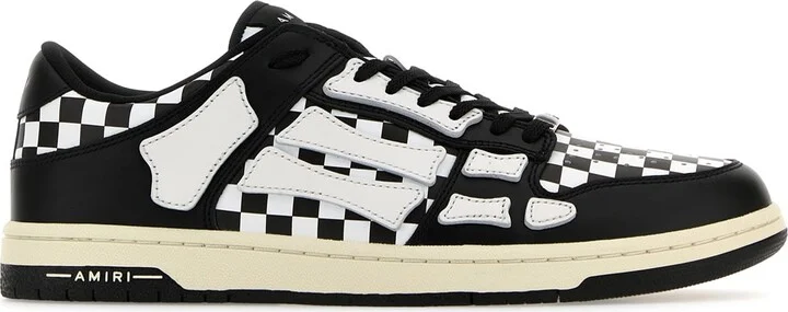 Checkered Skel Top Low