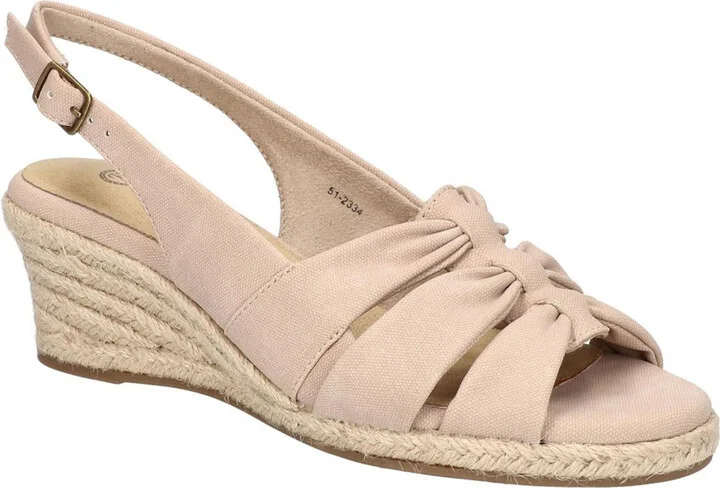 Cheerful Womens Faux Suede Textured Espadrilles
