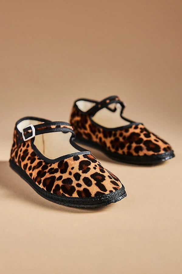 Cheetah Mary Jane Flats - Image 2