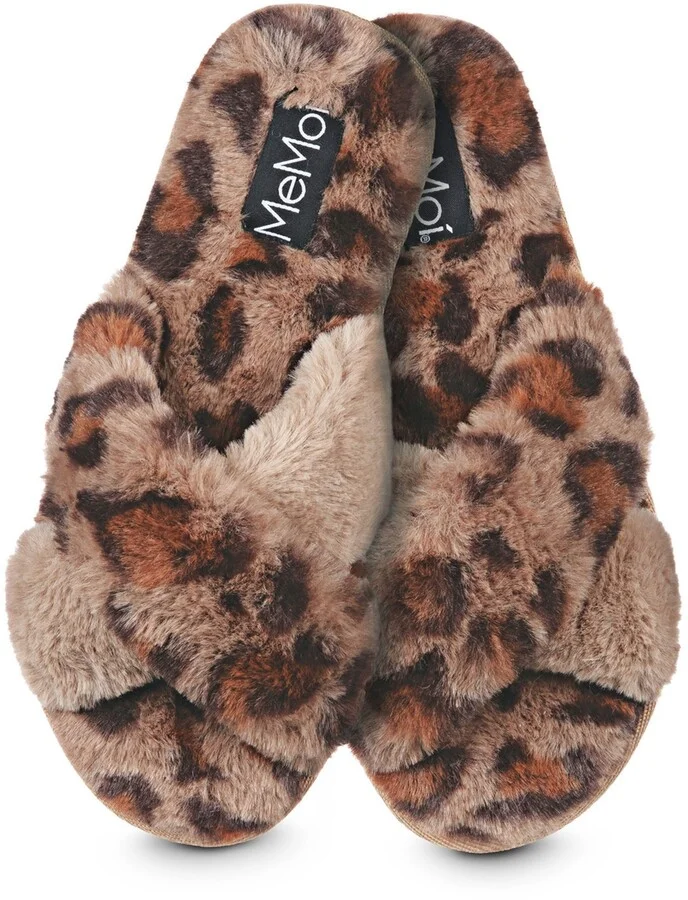 Cheetah Plush Women's Slippers