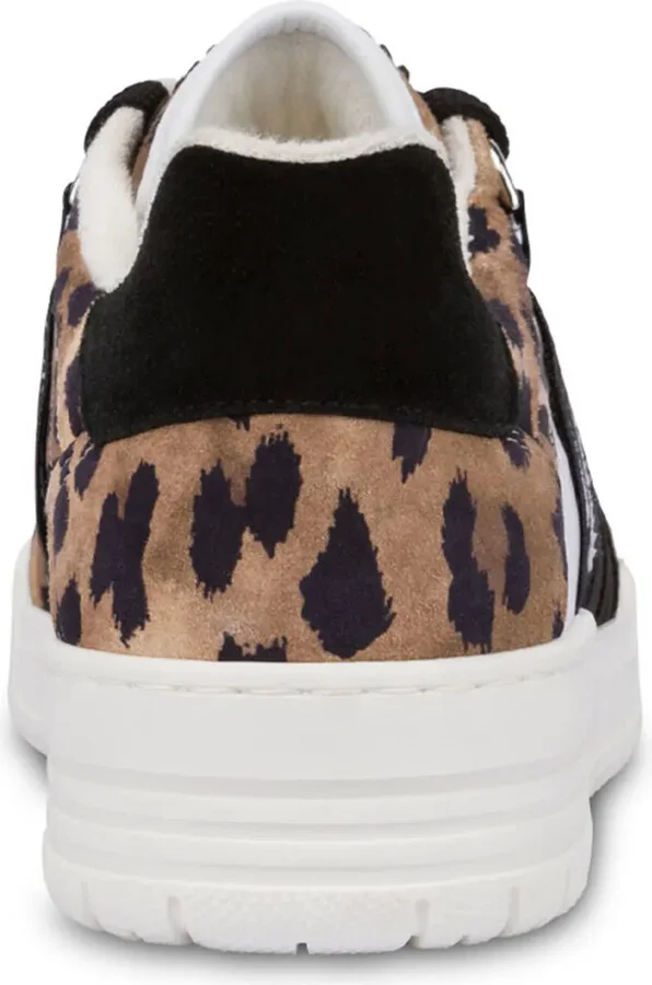 Cheetah-Print Lace-Up Sneakers - Image 3