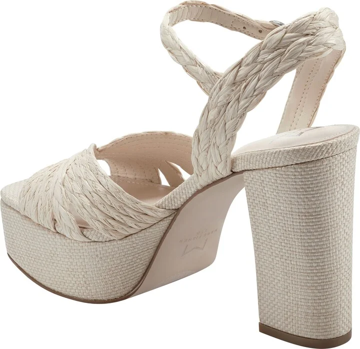 Chela Platform Raffia Sandal - Image 2