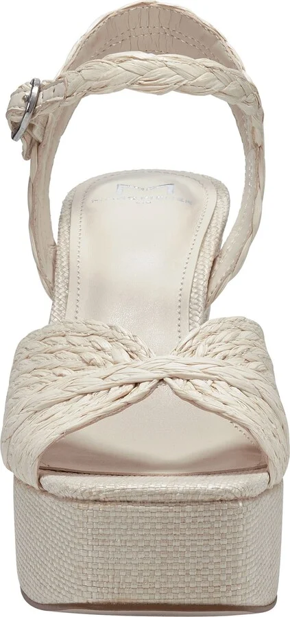 Chela Platform Raffia Sandal - Image 4