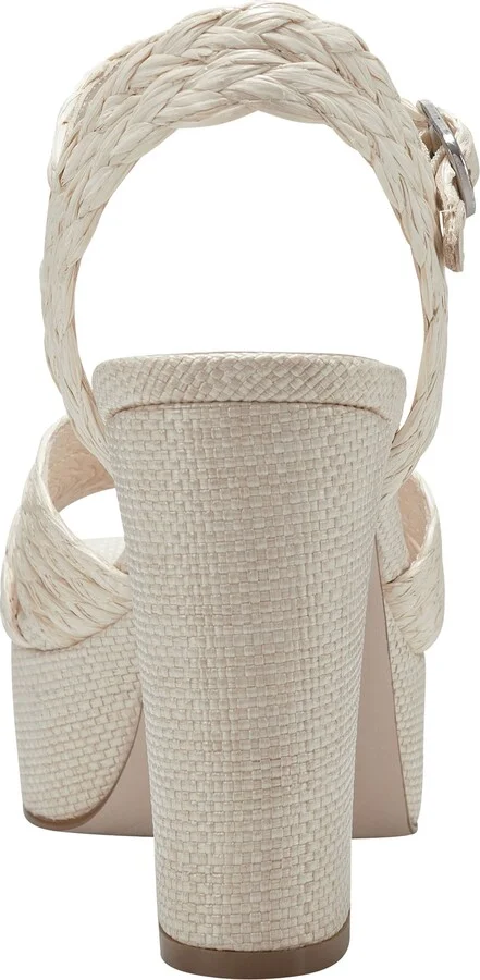 Chela Platform Raffia Sandal - Image 7