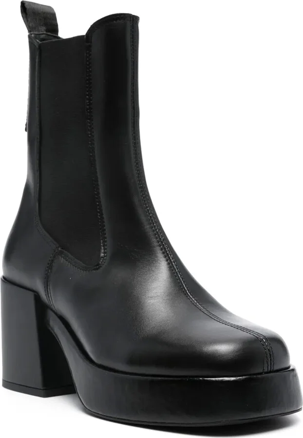 Chelsea 80mm leather chunky boots - Image 2