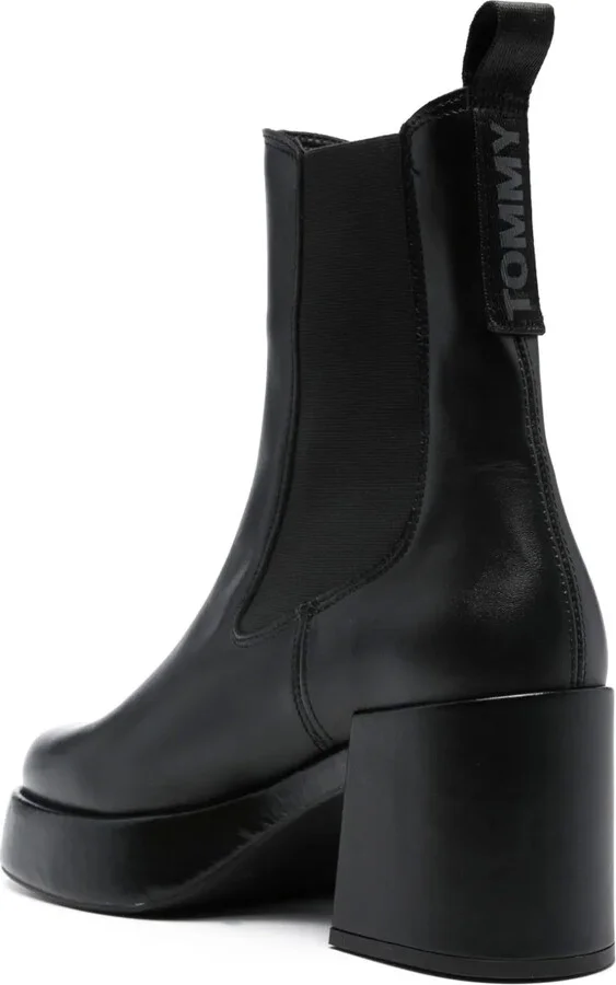 Chelsea 80mm leather chunky boots - Image 3