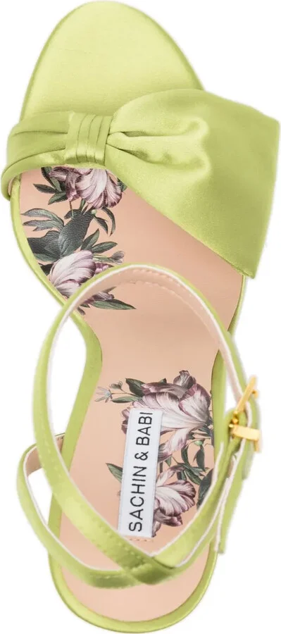 Chelsea 90mm bow-detail sandals - Image 4